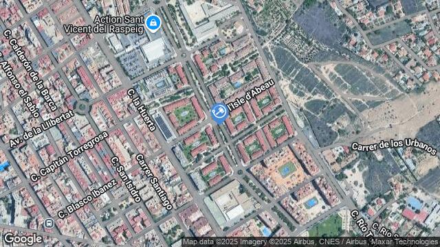 Ubicación de la subastas Subasta de garaje en SAN VICENTE DEL RASPEIG