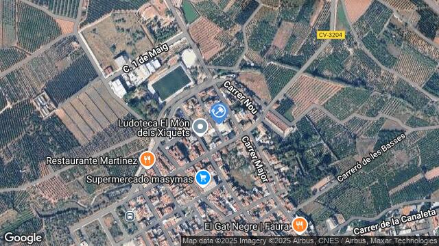 Ubicación de la subastas Subasta de local comercial en BENIFAIRO DE LES VALLS