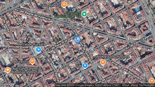 Ubicación de la subastas Subasta de garaje en VALENCIA
