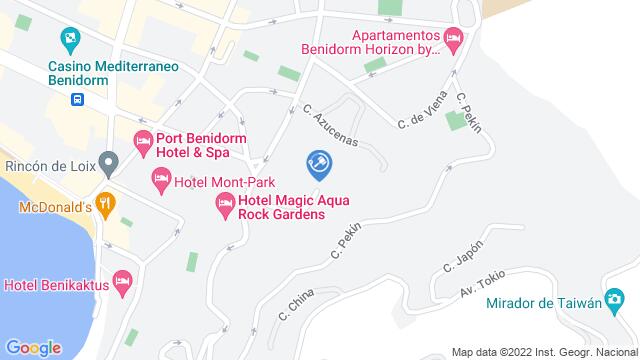 Ubicación de la subastas Subasta de garaje en BENIDORM