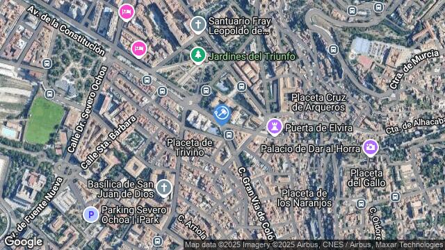 Ubicación de la subastas Subasta de cl arcos en Granada