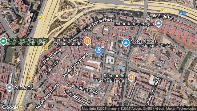 Ubicación de la subastas Subasta de garaje en MADRID