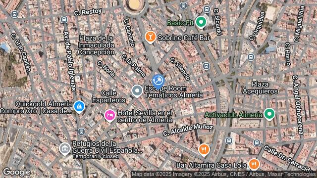 Ubicación de la subastas Subasta de vivienda en Almería