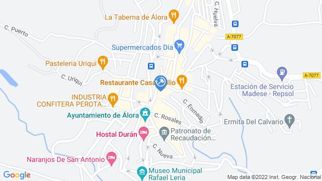 Ubicación de la subastas Subasta de vivienda en ALORA