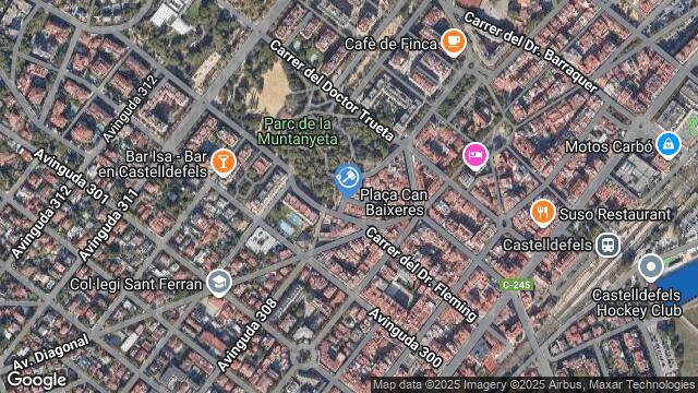 Ubicación de la subastas Subasta de garaje en CASTELLDEFELS