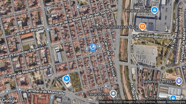 Ubicación de la subastas Subasta de vivienda en Terrassa