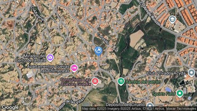 Ubicación de la subastas Subasta de vivienda en GUADIX