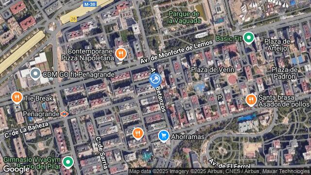 Ubicación de la subastas Subasta de local comercial en MADRID