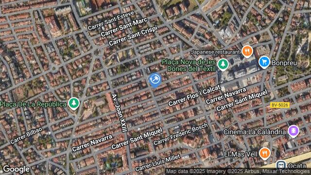 Ubicación de la subastas Subasta de garaje en EL MASNOU