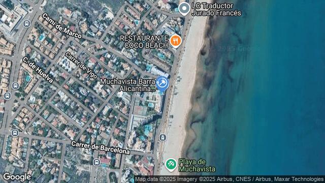 Ubicación de la subastas Subasta de garaje en EL CAMPELLO