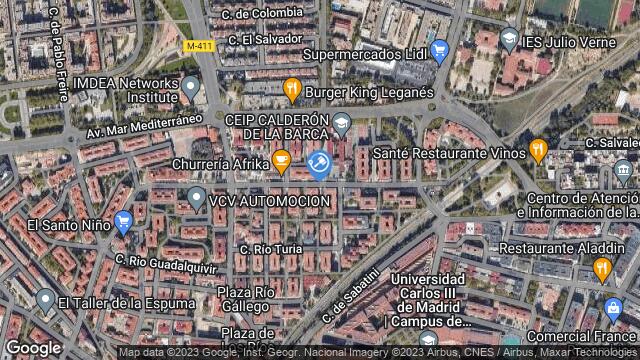 Ubicación de la subastas Subasta de vivienda en LEGANES