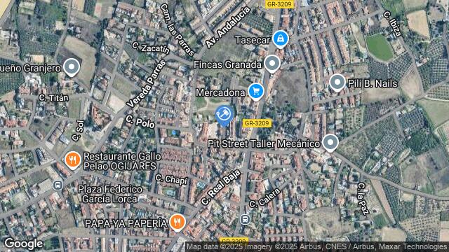 Ubicación de la subastas Subasta de trastero en OGIJARES