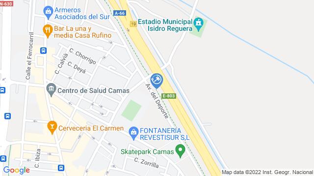 Ubicación de la subastas Subasta de vivienda en Camas