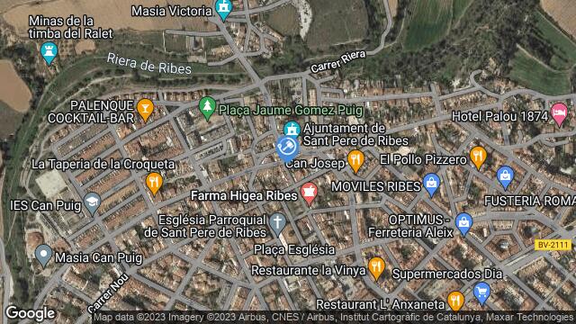 Ubicación de la subastas Subasta de vivienda en Sant pere de Ribes