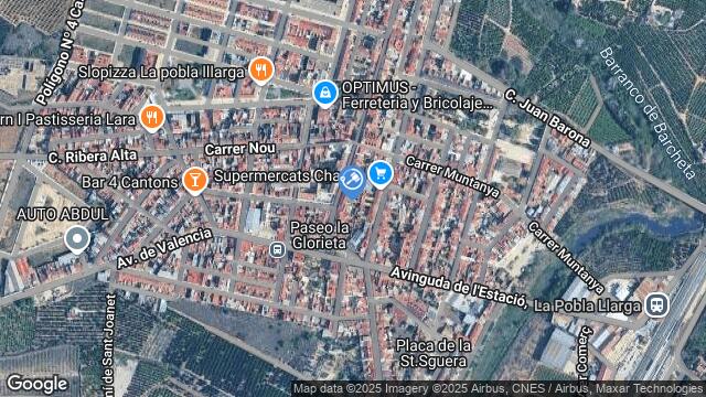 Ubicación de la subastas Subasta de vivienda en LA POBLA LLARGA