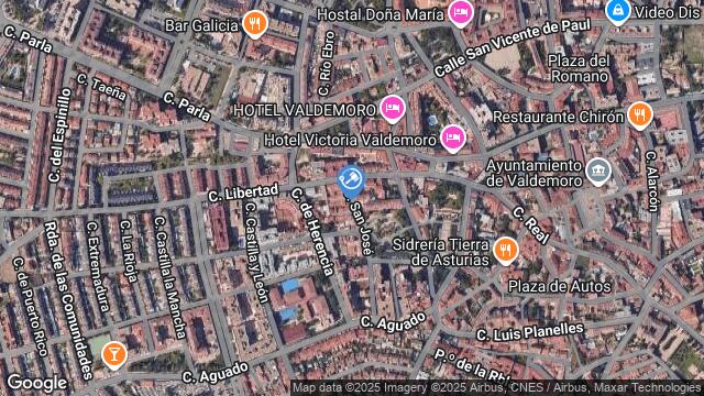 Ubicación de la subastas Subasta de garaje en CASARRUBUELOS