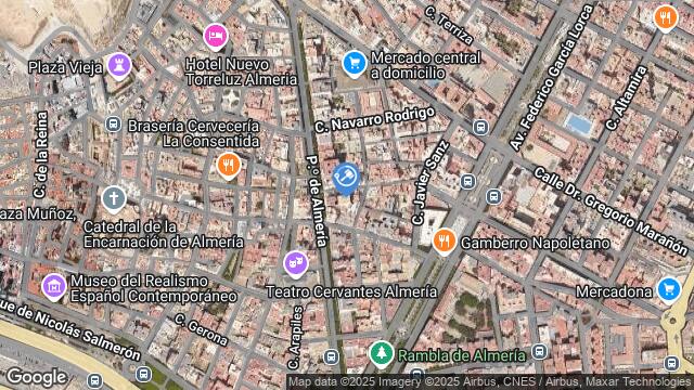 Ubicación de la subastas Subasta de local comercial en ALMERIA