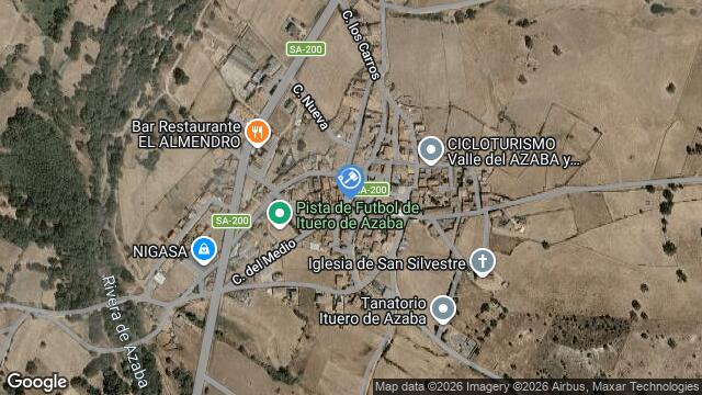 Ubicación de la subastas Subasta de sitio el concejil  ( ituero de azaba - ituero de azaba) en ITUERO DE AZABA