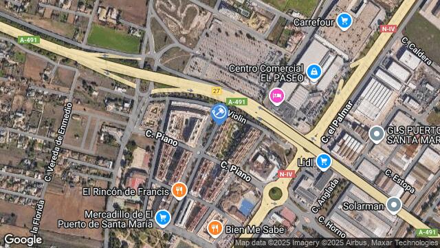 Ubicación de la subastas Subasta de local comercial en El Puerto de Santa María