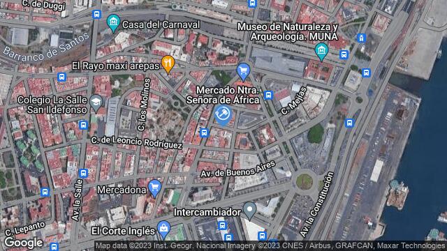 Ubicación de la subastas Subasta de vivienda en SANTA CRUZ DE TENERIFE