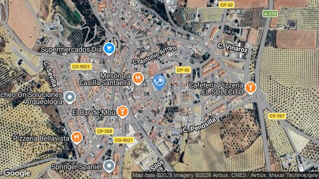 Ubicación de la subastas Subasta de zo caÑada del jardÍn ( santaella) en SANTAELLA