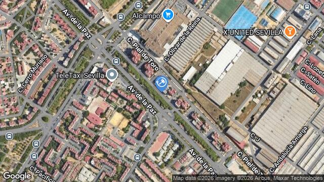 Ubicación de la subastas Subasta de av paz ( sevilla) en SEVILLA