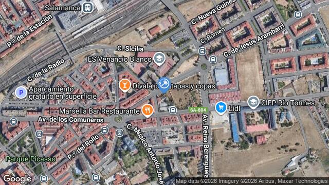 Ubicación de la subastas Subasta de cl jesus arambarri ( salamanca) en SALAMANCA