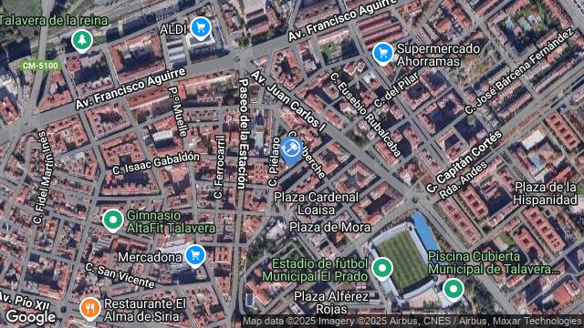 Ubicación de la subastas Subasta de vivienda en Talavera de la Reina