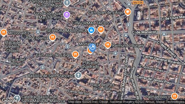 Ubicación de la subastas Subasta de local comercial en Palma