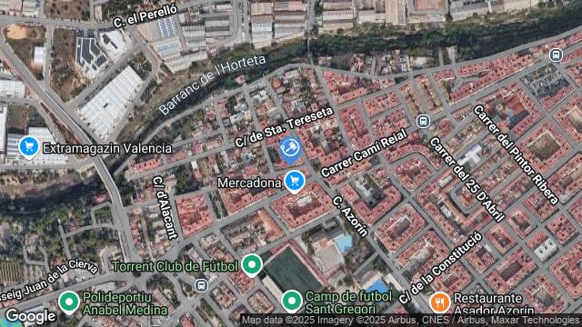 Ubicación de la subastas Subasta de vivienda en TORRENT