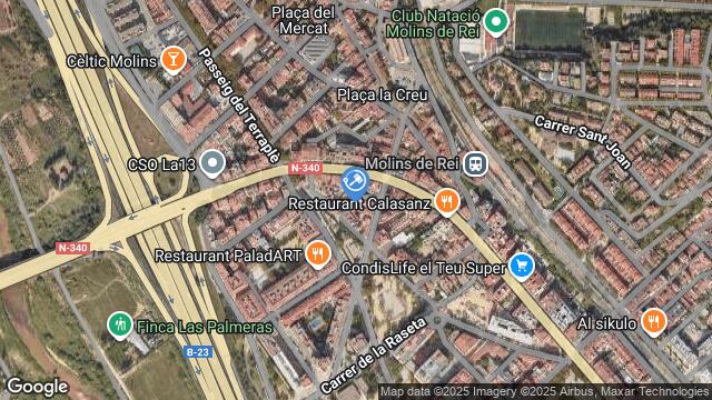 Ubicación de la subastas Subasta de vivienda en MOLINS DE REI