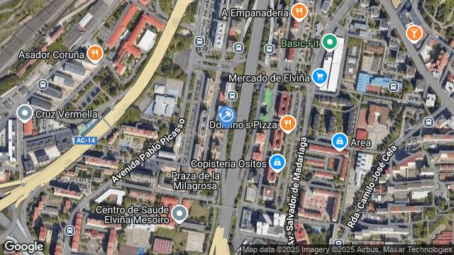 Ubicación de la subastas Subasta de cl alvaro cunqueiro ( pontes de garcÍa rodrÍgue) en A CORUÑA