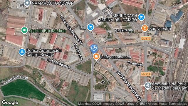 Ubicación de la subastas Subasta de vivienda en MEDINA DEL CAMPO