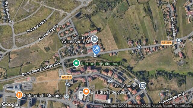 Ubicación de la subastas Subasta de cl entrevias - los campos en Asturias