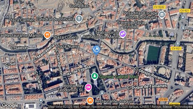 Ubicación de la subastas Subasta de vivienda en ORIHUELA