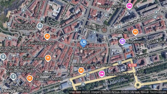 Ubicación de la subastas Subasta de vivienda en BURGOS