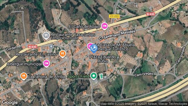 Ubicación de la subastas Subasta de nave industrial en ALDEANUEVA DEL CAMINO