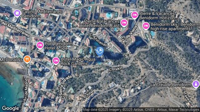 Ubicación de la subastas Subasta de vivienda en BENIDORM