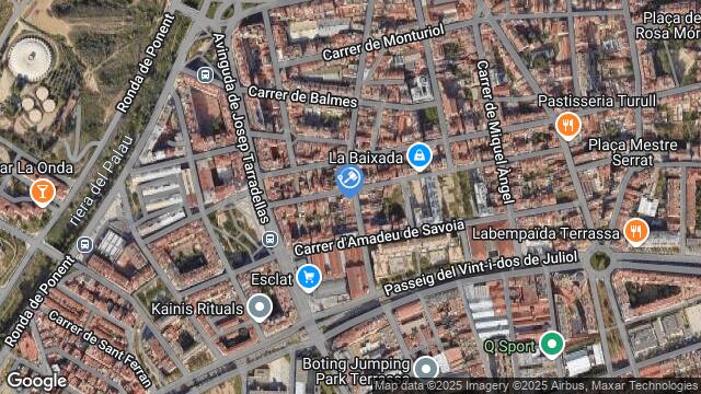 Ubicación de la subastas Subasta de garaje en TERRASSA