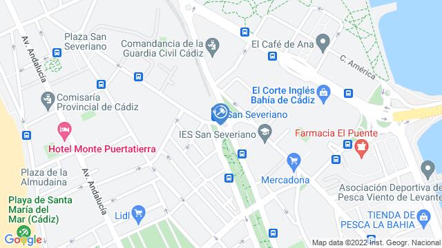 Ubicación de la subastas Subasta de local comercial en Cádiz