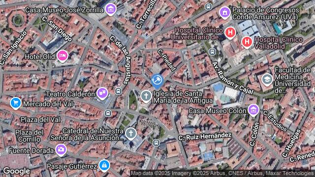 Ubicación de la subastas Subasta de vivienda en Valladolid