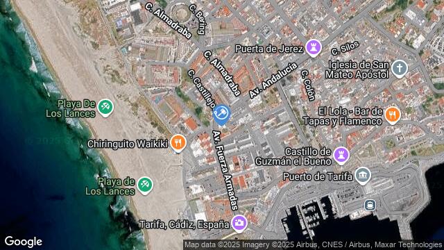 Ubicación de la subastas Subasta de cl torres quevedo ( tarifa) en TARIFA