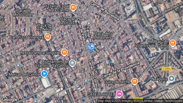 Ubicación de la subastas Subasta de vivienda en Vilanova i la Geltrú