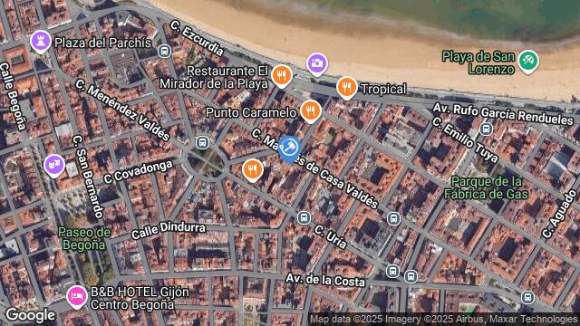 Ubicación de la subastas Subasta de local comercial en GIJON