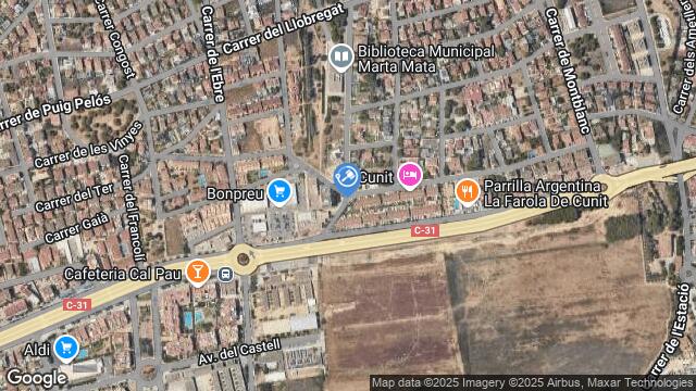 Ubicación de la subastas Subasta de vivienda en Cunit