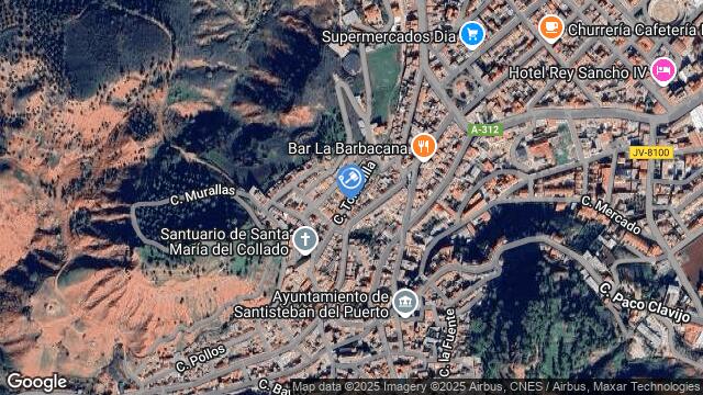 Ubicación de la subastas Subasta de vivienda en SANTISTEBAN DEL PUERTO