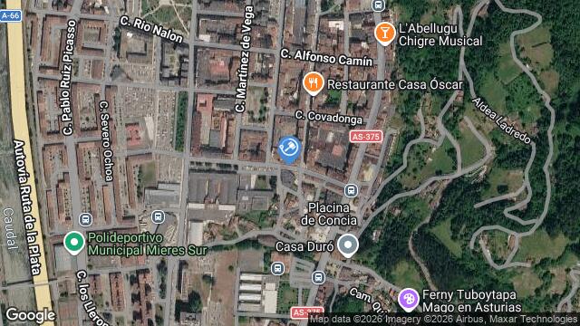 Ubicación de la subastas Subasta de cl primero de mayo ( mieres) en MIERES