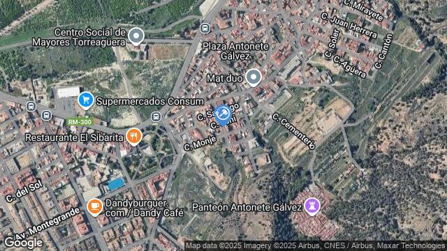 Ubicación de la subastas Subasta de finca rústica en MURCIA