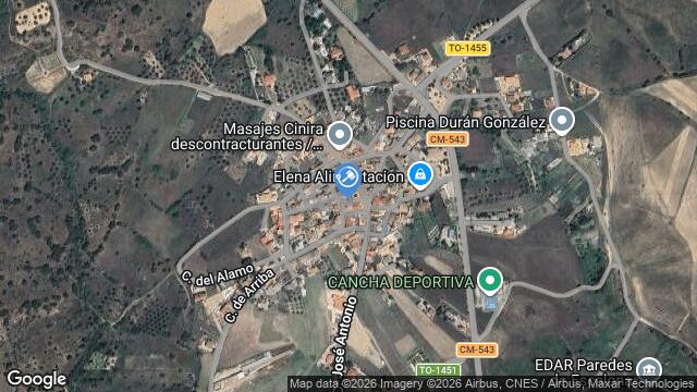 Ubicación de la subastas Subasta de idufir 45001000405249  ( paredes de escalona - toledo) en TOLEDO