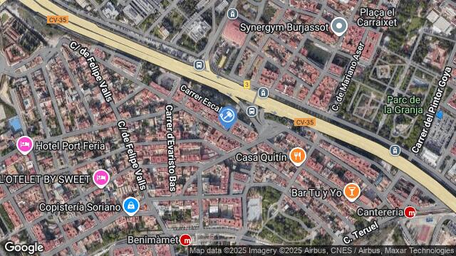 Ubicación de la subastas Subasta de vivienda en PATERNA